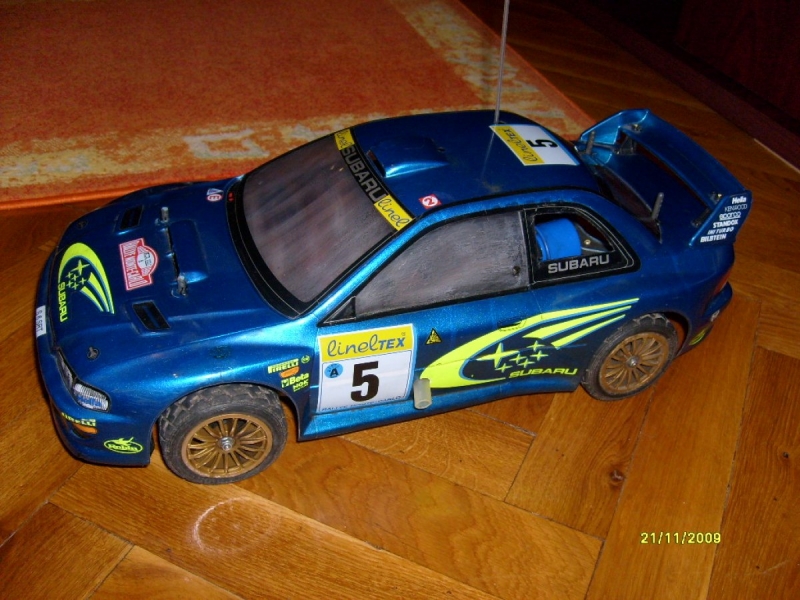 Subaru Impreza WRC vzpomínka