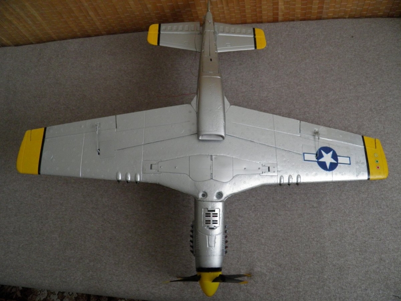 Mustang P 51d Podvozek